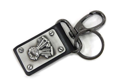 V-Twin Shovelhead Motor Keychain - 48-1661