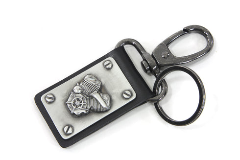 V-Twin Flathead Motor Keychain - 48-1664