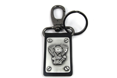 V-Twin Evolution Motor Keychain - 48-1665