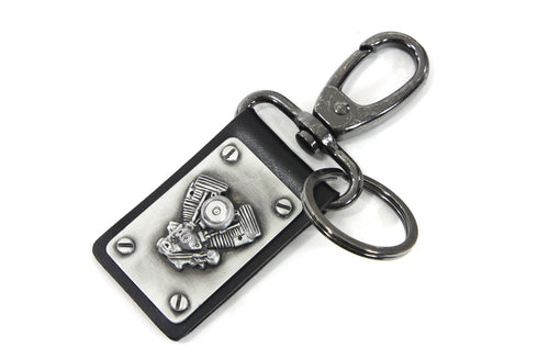 V-Twin Evolution Motor Keychain - 48-1665
