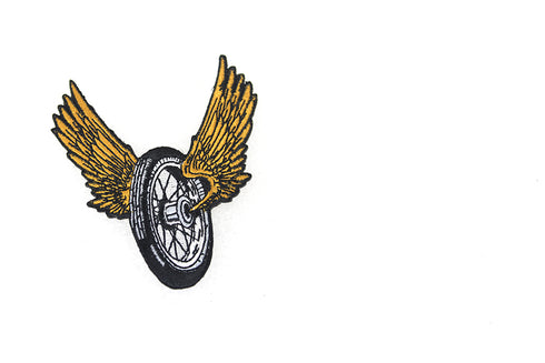 V-Twin Winged Wheel Patch Set - 48-1677