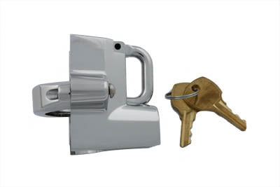 V-Twin Chrome Helmet Lock - 48-1732