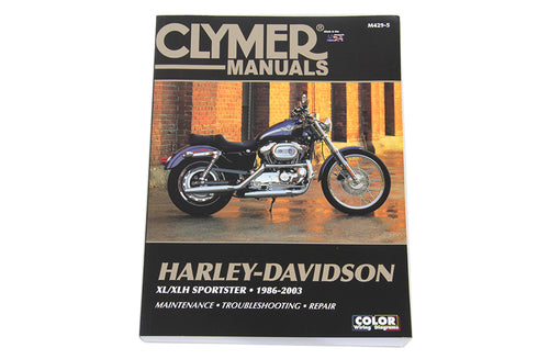 Clymer Manuals Clymer Repair Manual for 1986-2003 XL - 48-1760