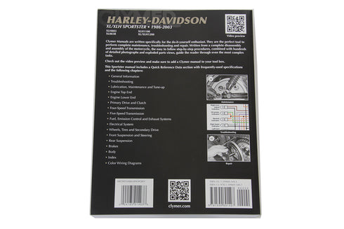 Clymer Manuals Clymer Repair Manual for 1986-2003 XL - 48-1760