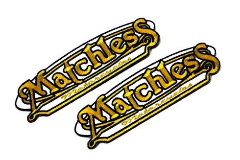 V-Twin Matchless Motorcycle Patches - 48-1780