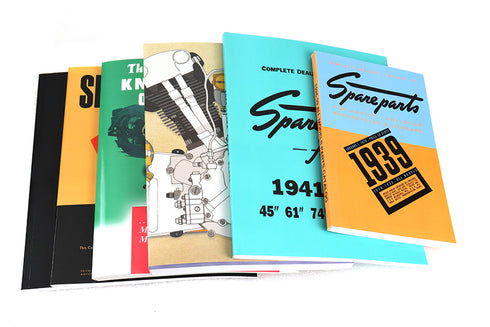 V-Twin Knucklehead 6 Piece Manual Set - 48-1807