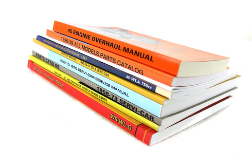 V-Twin 45 WL/G Manual Library Set - 48-1809