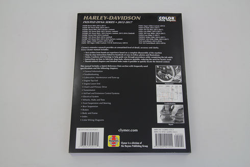 Clymer Manuals Clymer Repair Manual for 2012-2017 DynaGlide - 48-1812