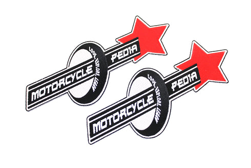 V-Twin Motorcyclepedia Back Patch Set - 48-1819