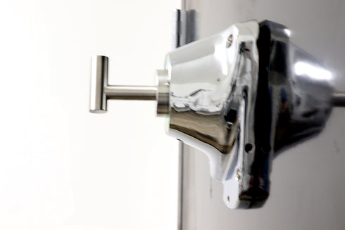 V-Twin Chrome Nose Cover Towel Bar - 48-1887