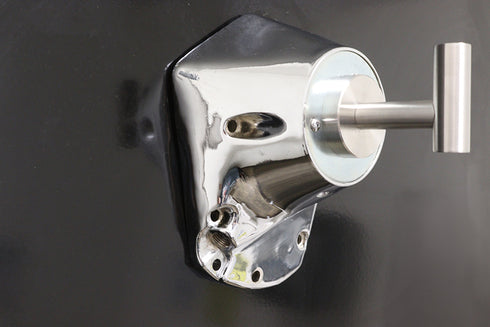 V-Twin Chrome Nose Cover Towel Bar - 48-1887