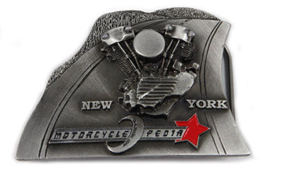 V-Twin Motorcyclepedia Belt Buckle - 48-1892