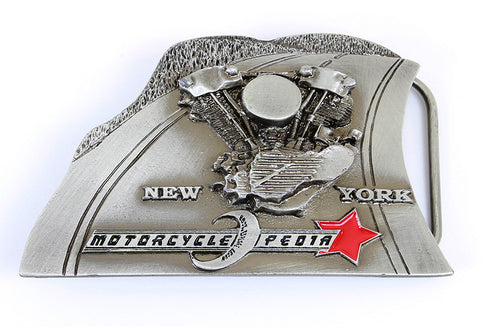 V-Twin Motorcyclepedia Belt Buckle - 48-1892