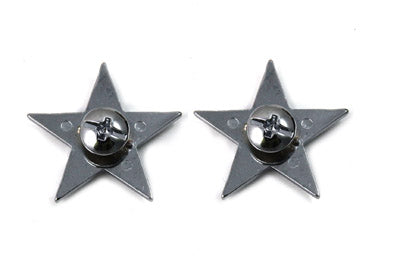 V-Twin Chrome Decorative Star Studs - 48-1893