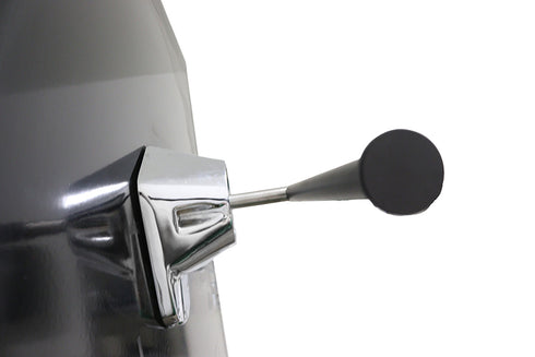 V-Twin Nose Cone Coat Hook Chrome - 48-1897