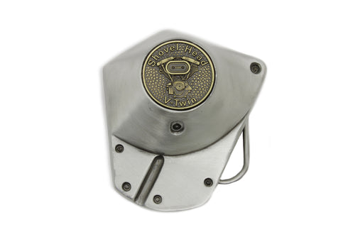 V-Twin Nose Cone Belt Buckle - 48-1970