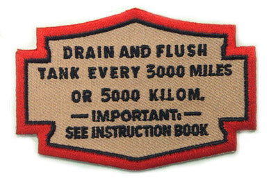 V-Twin Drain Oil Patches - 48-1972