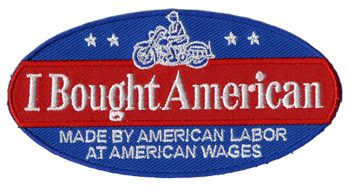 V-Twin inchI Bought American inch Patches - 48-1973