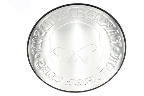 OE Harley Davidson Skull Tin Sign - 48-2030