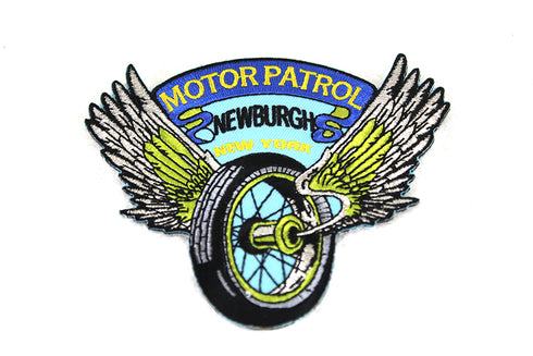 V-Twin Police Motor Patrol Newburgh, NY Patches - 48-2178