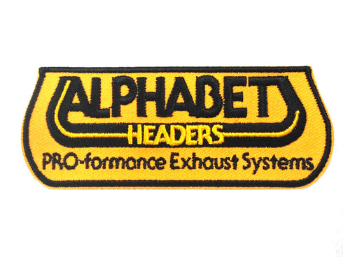 V-Twin Alphabet Exhaust Patches - 48-2310