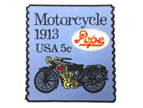 V-Twin 1913 Motorcycle Stamp Patches - 48-2311