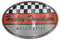 OE Harley Davidson Racing Oval Tin Sign - 48-2325