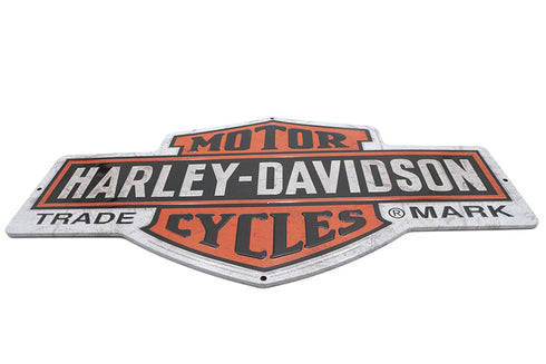 OE Harley Davidson Nostalgic Bar & Shield Tin Sign - 48-2330