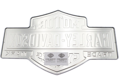 OE Harley Davidson Nostalgic Bar & Shield Tin Sign - 48-2330