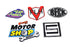 V-Twin Cloth Patch Set Series 2 - 48-8002