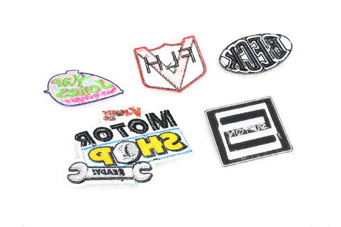V-Twin Cloth Patch Set Series 2 - 48-8002