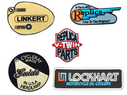 V-Twin Cloth Patch Set Series 4 - 48-8004