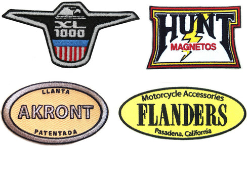 V-Twin Cloth Patch Set Series 6 - 48-8006