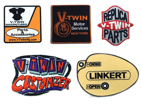 V-Twin Cloth Patch Set Series 10 - 48-8010