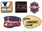 V-Twin Cloth Patch Set Series 10 - 48-8010
