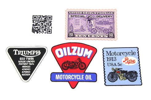 V-Twin Cloth Patch Set Series 14 - 48-8014