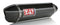 YOSHIMURA Exhaust Street Trc D Slip On Ss Cf Cf - 960-1482