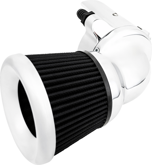 ARLEN NESS Air Cleaner Kit - Velocity 90° - Chrome 800-003