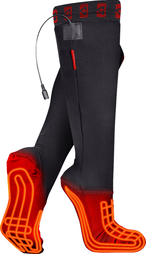 GERBING HEATED CLOTHING 12V Heated Sock Liner - Large GER-SKLN-12V-L