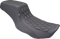 MUSTANG One Piece 2-Up Squareback Seat - Double Diamond - Smooth - FLH/FLT '23-'25 88416