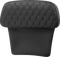 SADDLEMEN Chopped Tour Pak Pad - Honeycomb - Black Stitching - FLH/FLT '14-'24 814-07-154