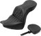 SADDLEMEN Roadsofa™ Seat - with Backrest - Lattice Stitch - FXBR/S '18-'20 818-31-182BR