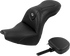 SADDLEMEN Roadsofa™ Seat - with Backrest - Carbon Fiber - FXBR/S '18-'20 818-31-185BR