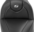 SADDLEMEN Roadsofa™ Seat - with Backrest - Carbon Fiber - FXBR/S '18-'20 818-31-185BR
