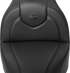 SADDLEMEN RoadSofa™ Seat - with Backrest - Black Stitch - FXBR/S '18-'20 818-31-187BR