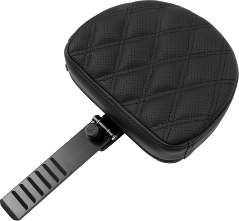 SADDLEMEN Roadsofa™ Seat - with Backrest - Lattice Stitch - FXBR/S '18-'20 818-31-182BR