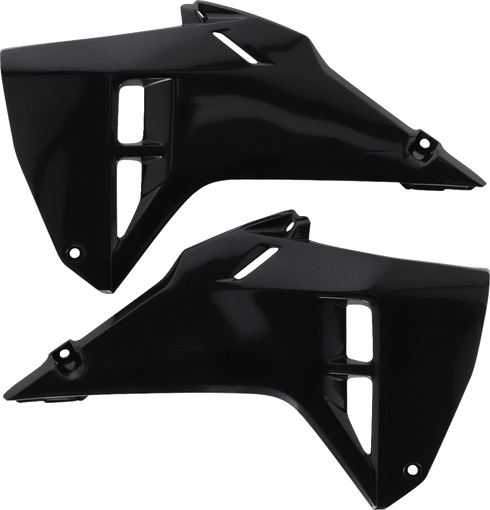 ACERBIS Radiator Louvers - Black - CRF 250R/450R 2986000001