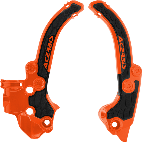 ACERBIS X-Grip Frame Guards - Black/Orange - SX50 | TC50 | MC50 2985911008