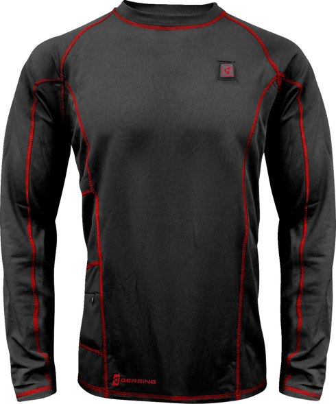 GERBING HEATED CLOTHING 7V Heated Base Layer Shirt - 3XL GER-BLS-7V-M-BLK-3XL