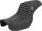 SADDLEMEN Pro Series SDC Performance Seat - w/o Backrest - Tuck-n-Roll/Carbon Fiber - Gripper - Dyna '06-'17 SC80604T